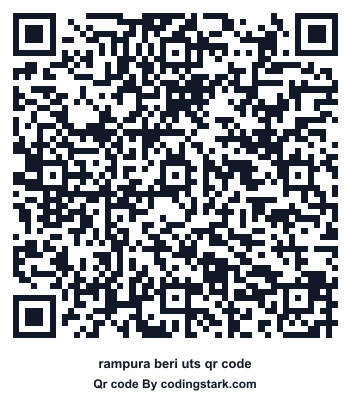 Rampura Beri UTS QR Code