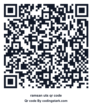 Ramsan UTS QR Code