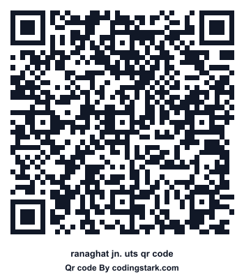 Ranaghat Jn. UTS QR Code