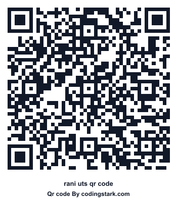 Rani UTS QR Code