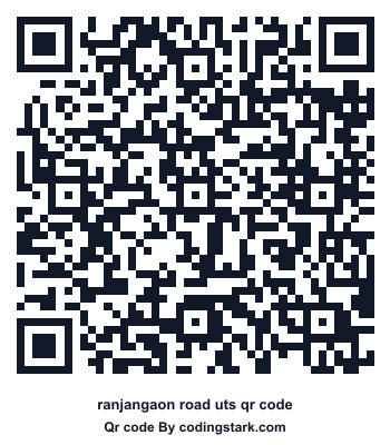 Ranjangaon Road UTS QR Code