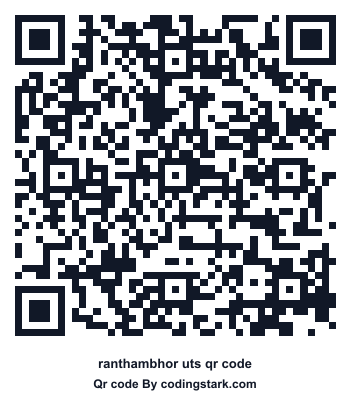 Ranthambhor UTS QR Code