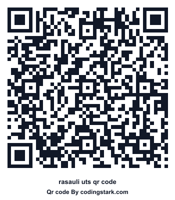 Rasauli UTS QR Code