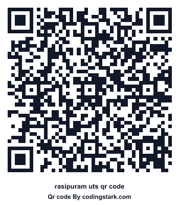 Rasipuram UTS QR Code