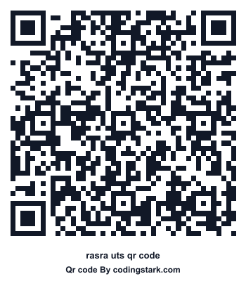 Rasra UTS QR Code