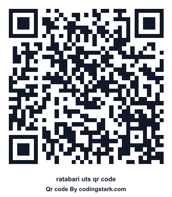 Ratabari UTS QR Code