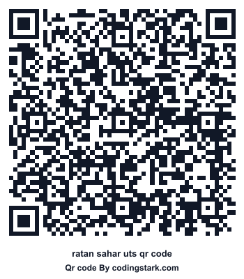 Ratan Sahar UTS QR Code
