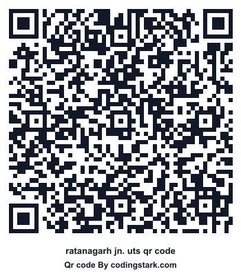 Ratanagarh Jn. UTS QR Code