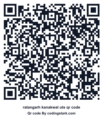 Ratangarh Kanakwal UTS QR Code