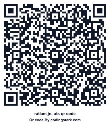 Ratlam Jn. UTS QR Code