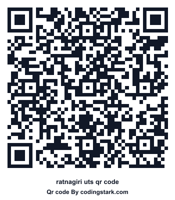 Ratnagiri UTS QR Code