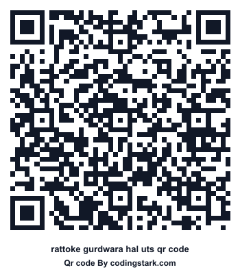 Rattoke Gurdwara Hal UTS QR Code