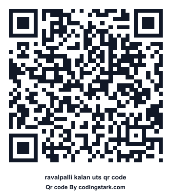 Ravalpalli Kalan UTS QR Code