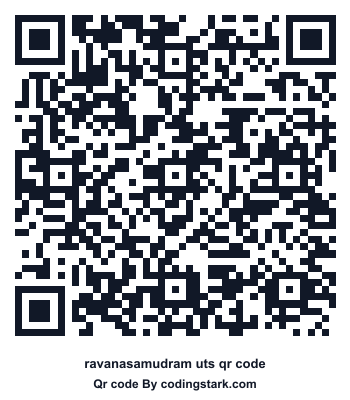 Ravanasamudram UTS QR Code