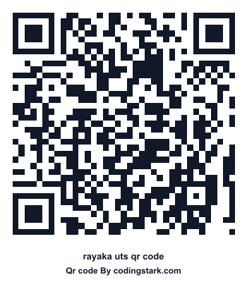 Rayaka UTS QR Code