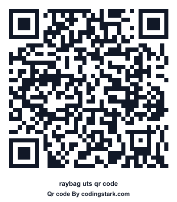 Raybag UTS QR Code