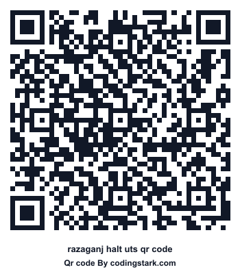 Razaganj Halt UTS QR Code