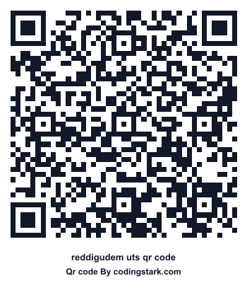 Reddigudem UTS QR Code