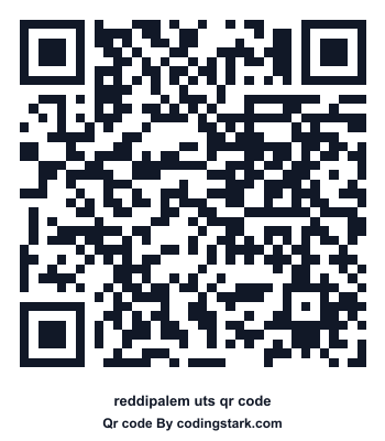 Reddipalem UTS QR Code