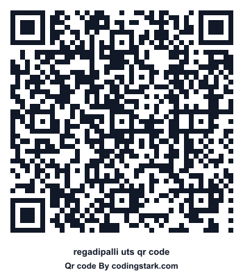 Regadipalli UTS QR Code