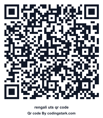 Rengali UTS QR Code