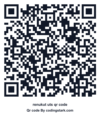 Renukut UTS QR Code