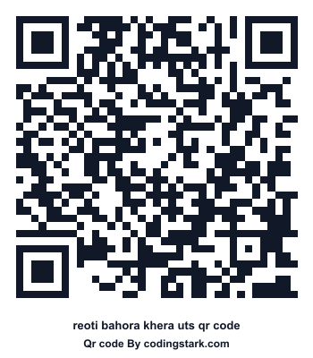 Reoti Bahora Khera UTS QR Code