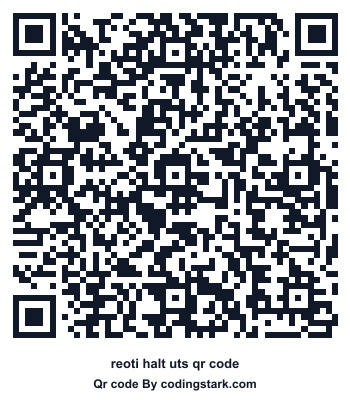 Reoti Halt UTS QR Code