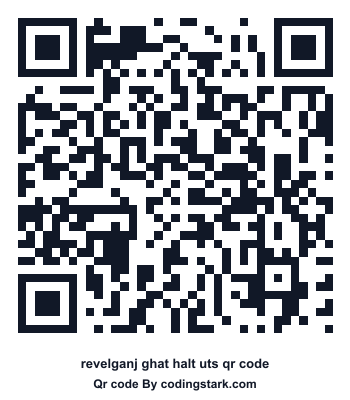 Revelganj Ghat Halt UTS QR Code