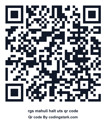 Rgs Mahuli Halt UTS QR Code
