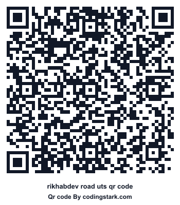 Rikhabdev Road UTS QR Code