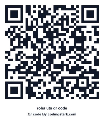 Roha UTS QR Code