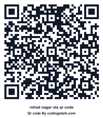 Rohad Nagar UTS QR Code