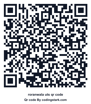 Roranwala UTS QR Code