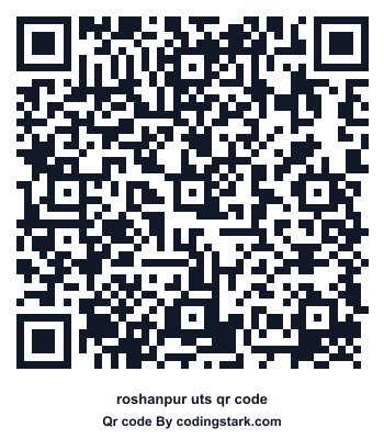 Roshanpur UTS QR Code
