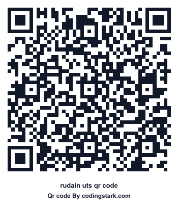Rudain UTS QR Code