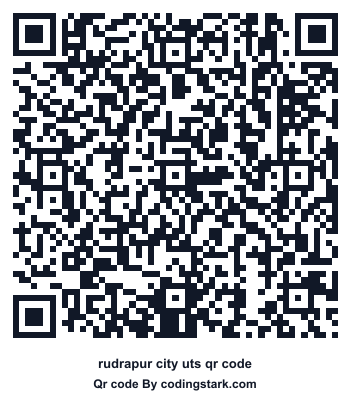 Rudrapur City UTS QR Code