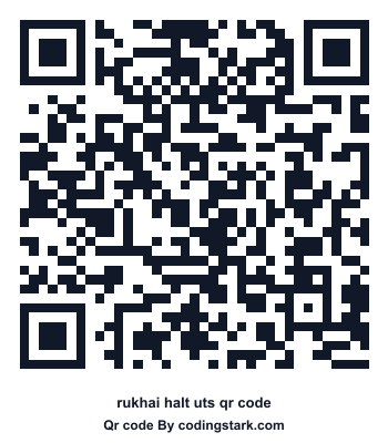 Rukhai Halt UTS QR Code