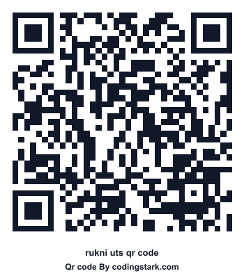 Rukni UTS QR Code