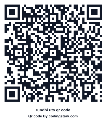Rundhi UTS QR Code