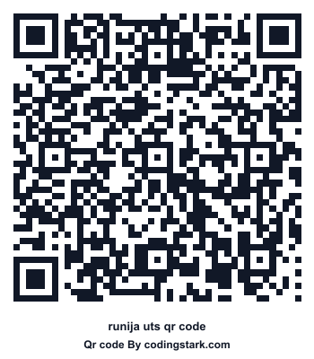 Runija UTS QR Code