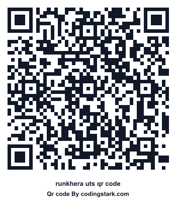 Runkhera UTS QR Code