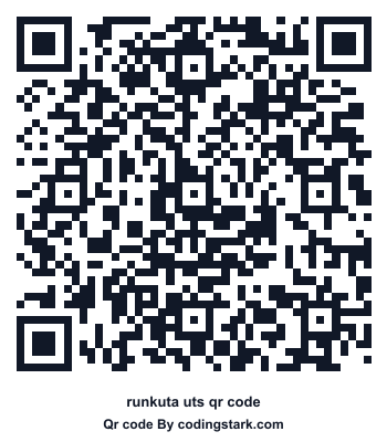 Runkuta UTS QR Code