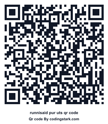 Runnisaid Pur UTS QR Code