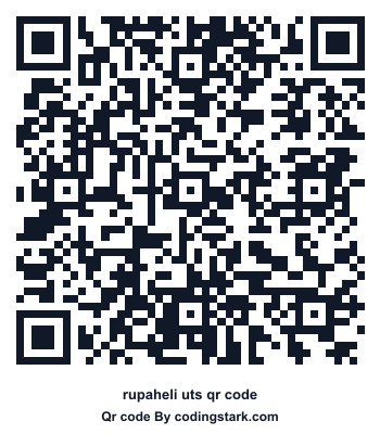 Rupaheli UTS QR Code