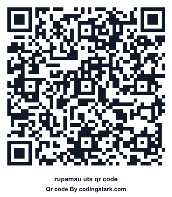 Rupamau UTS QR Code