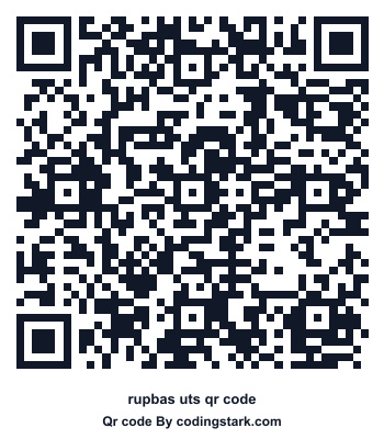 Rupbas UTS QR Code