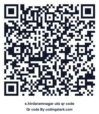 S.hirdaramnagar UTS QR Code