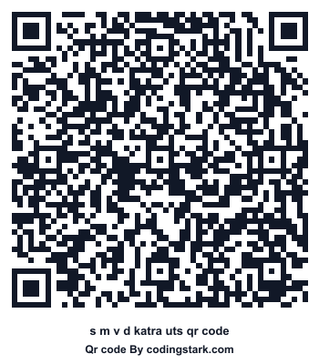 S M V D Katra UTS QR Code