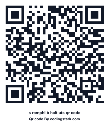 S Ramphl B Halt UTS QR Code
